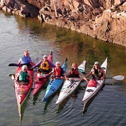 Go on a sea kayaking trip