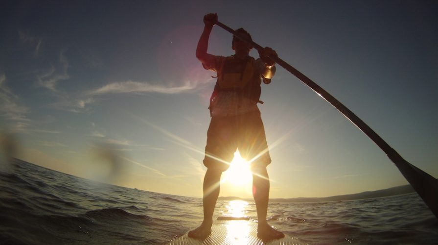 Stand up paddleboarding