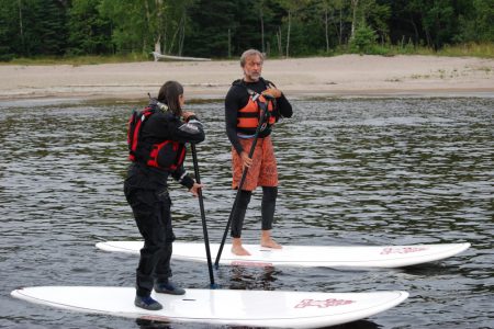 stand up paddleboard instruction