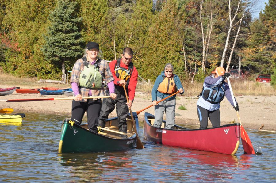canoe instruction