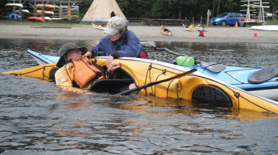 kayak instruction