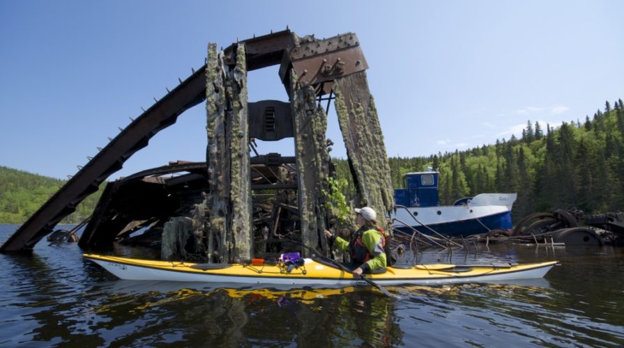 historic sea kayak trip