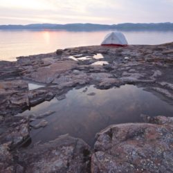 Kayak lake Superior