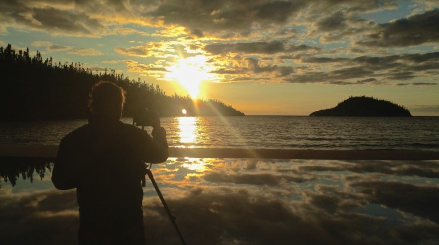 lake superior sunset