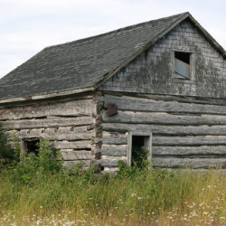 The blacksmiths shop at Quebec Harbour on Lake Superior.