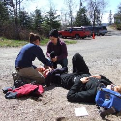 Wilderness first aid scenarios
