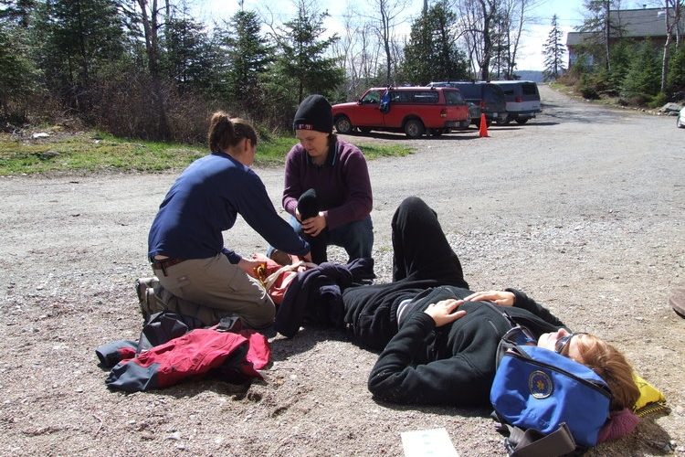 Wilderness first aid scenarios