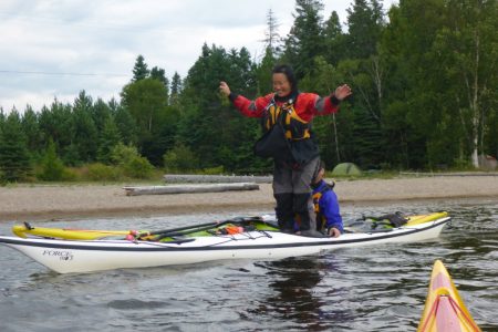 kayak training