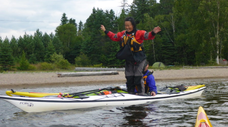 kayak training