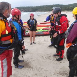 sea kayak instruction